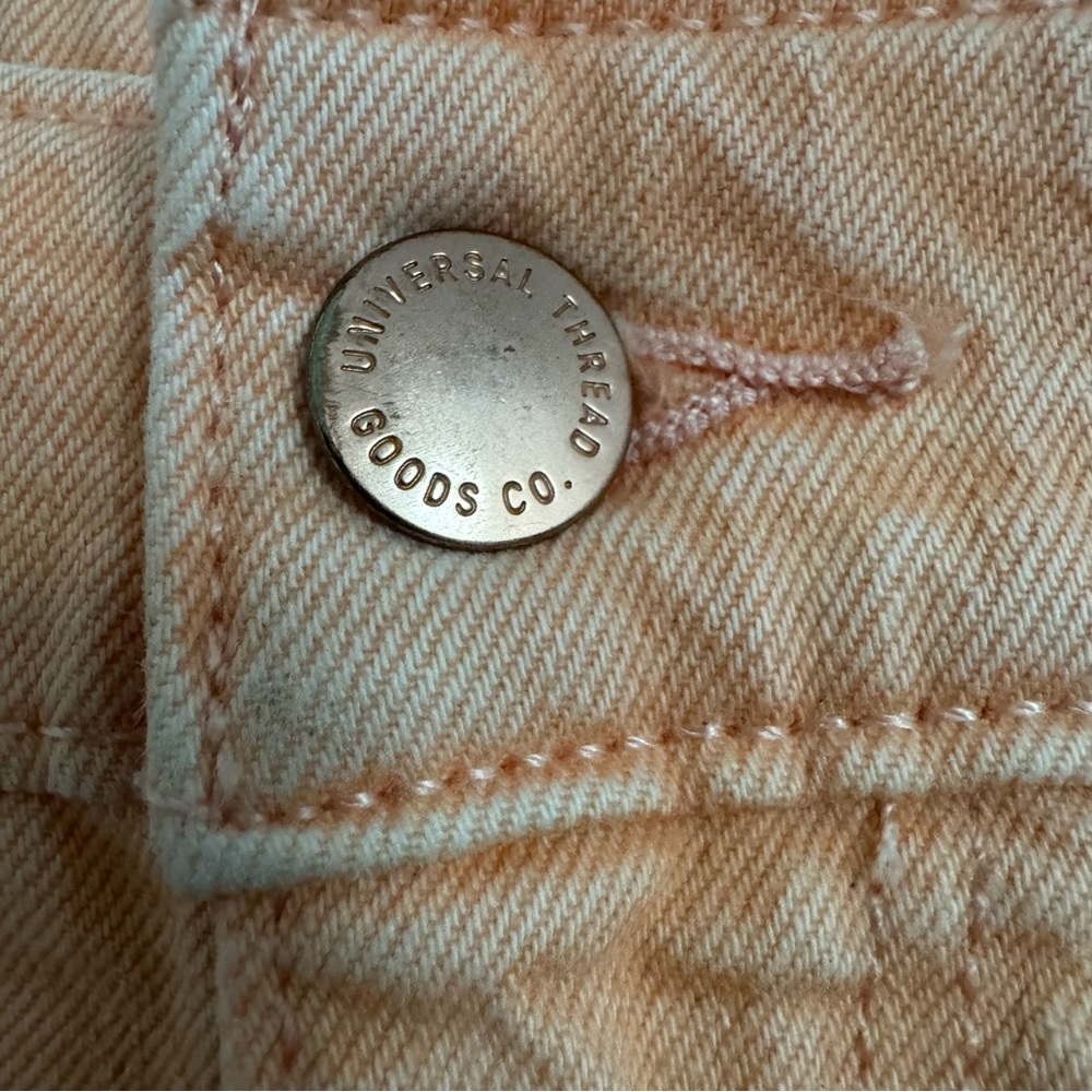 Universal Thread Orange Vintage Midi Jean Shorts, 4 - Picture 6 of 13